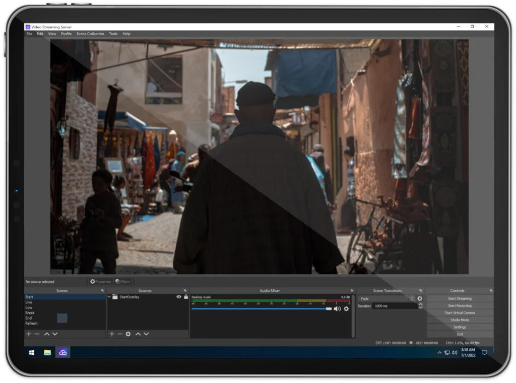 Cloud OBS Video Streaming Server